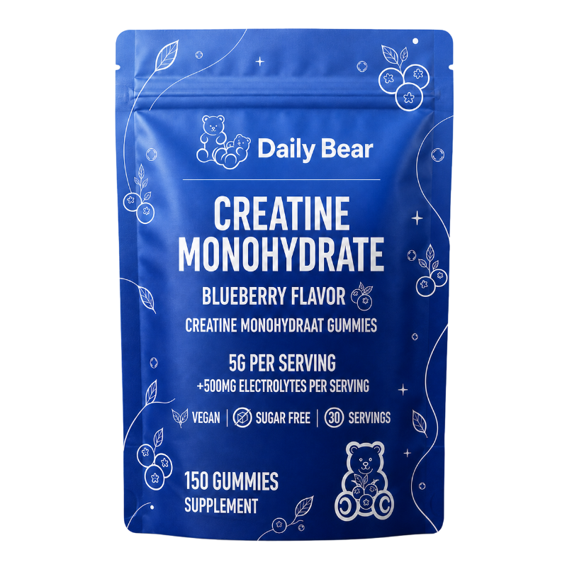 Daily Bear Creatine Gummies Bosbes