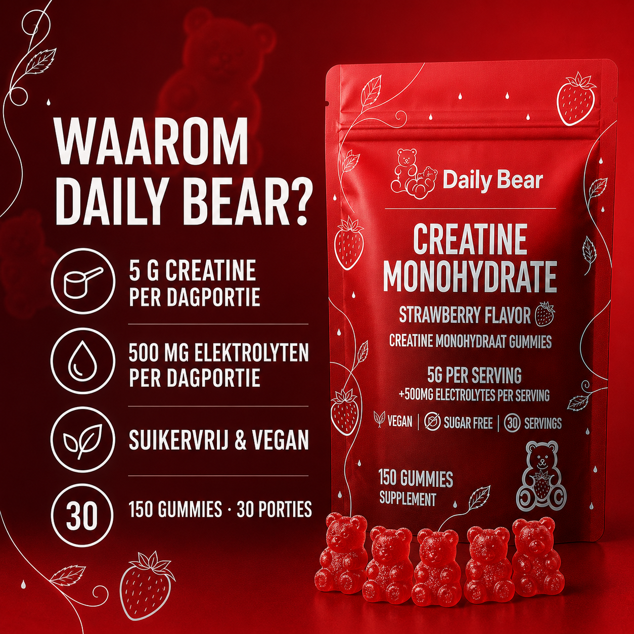 Voordelen van Daily Bear Aardbei