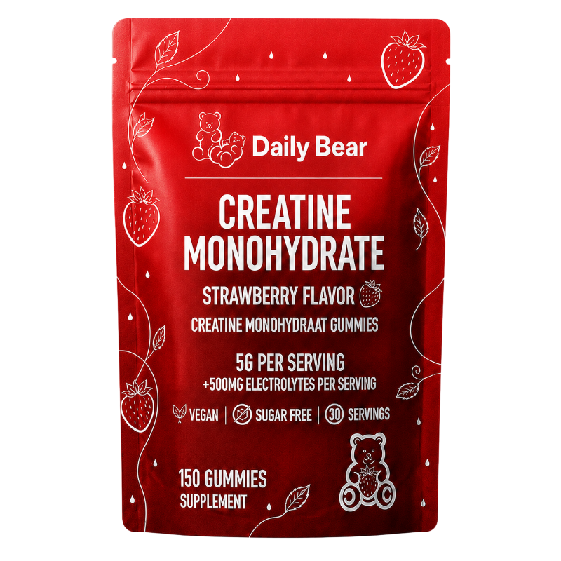 Daily Bear Creatine Gummies Aardbei